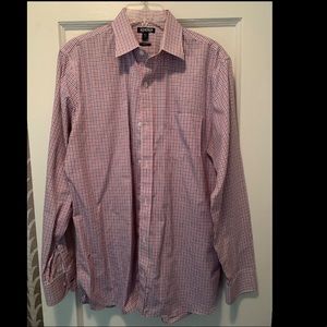 Bonobos Wrinkle Free Dress Shirt. 15.5/35. Regular